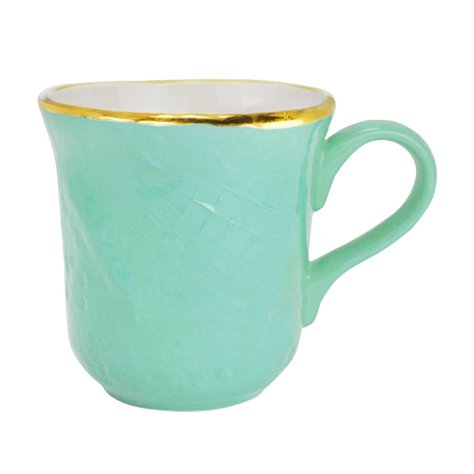 ARCUCCI – PRETA ORO MUG - SET OF 6 PCS - Aquamarine